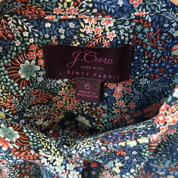 J. Crew Liberty London fabrics button down shirt - Picture 2 of 6